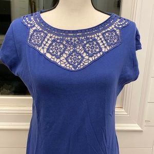 Womens Chaps Detail Shirt